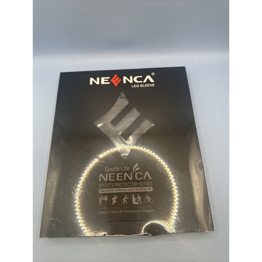 Neenca Protection Series Leg Sleeve Gray HX036-XL-US Graphene Fiber Compression